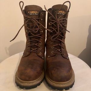 Carolina Boots: Men’s Steel Toe Waterproof Logger Boots (CA9821)
